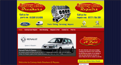 Desktop Screenshot of canveyautobreakers.co.uk